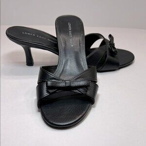 Lower East Side Black Women's Heeled Sandals